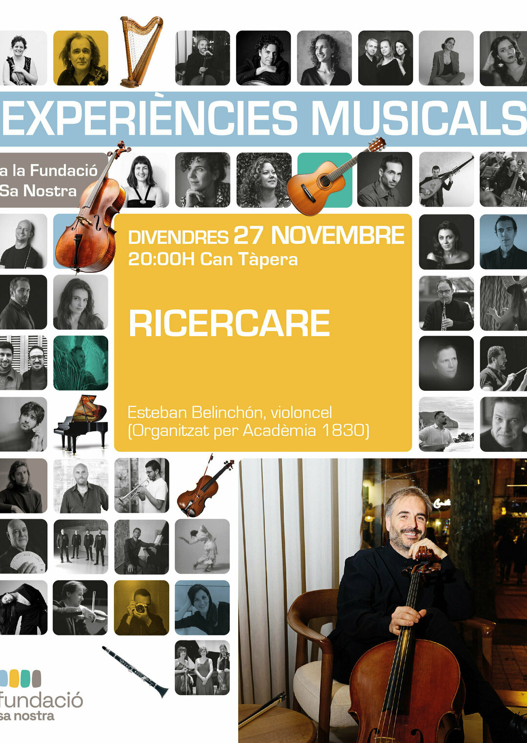 Ricercare. Esteban Belinchón, violoncel