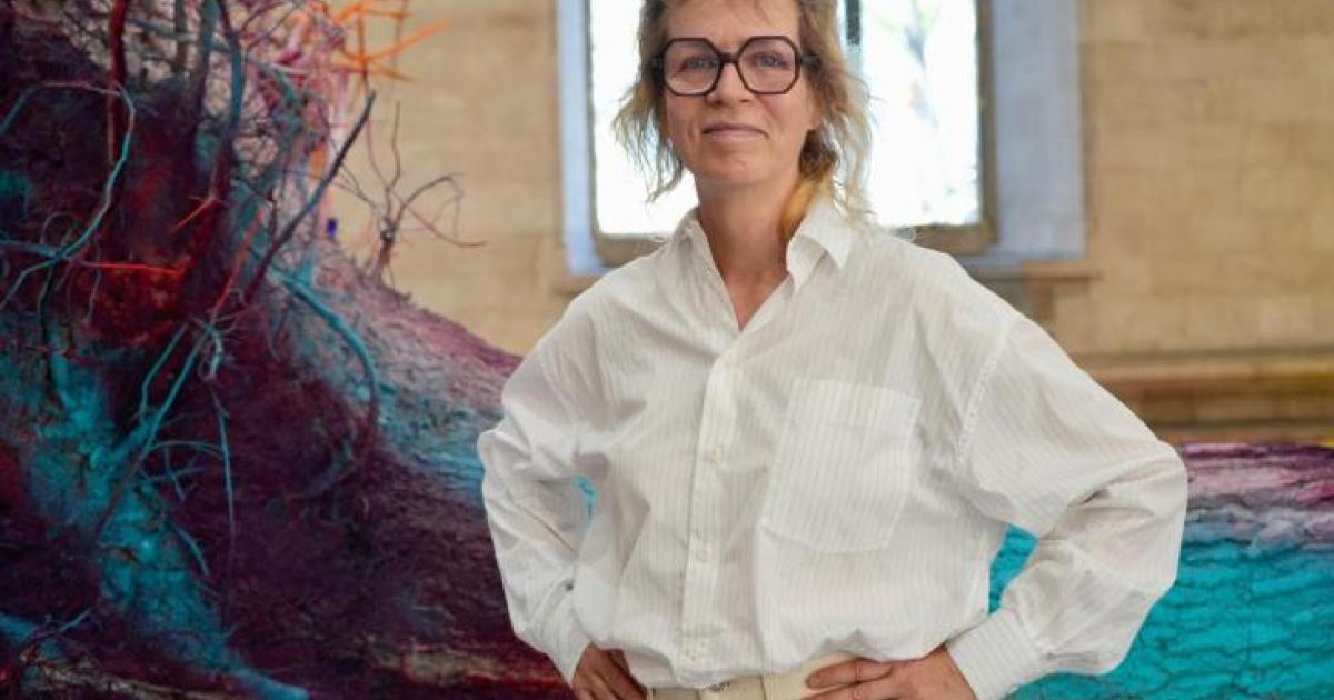 Exposición de Katharina Grosse en sa Llonja
