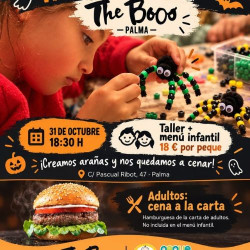Taller de Halloween y cena en The Boo